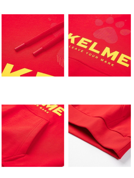 Худи KELME Hooded Sweater Red