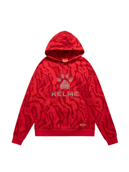 Худи KELME Hooded Sweater Red