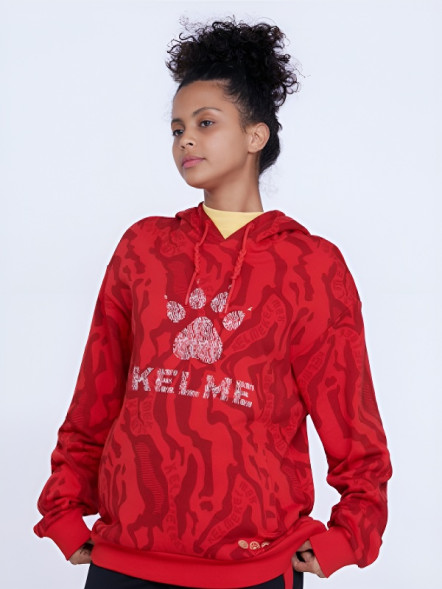 Худи KELME Hooded Sweater Red