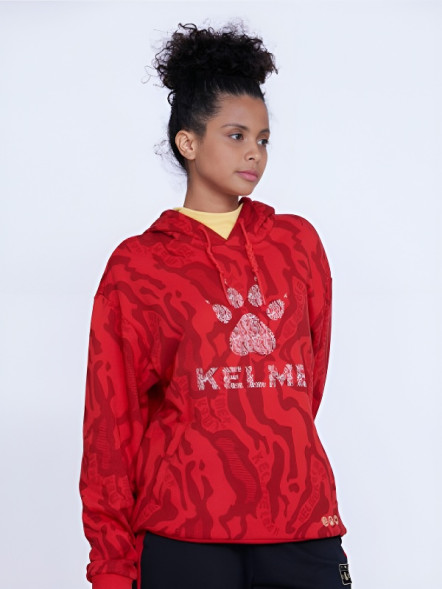 Худи KELME Hooded Sweater Red