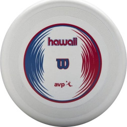 Набор WILSON Hawaii AVP, WTH80219KIT, мяч вол. + фрисби, размер 5, синт.кожа PVC, маш.сш., бело-крас
