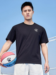 Футболка KELME Round Neck Short Sleeve T-Shirt Black