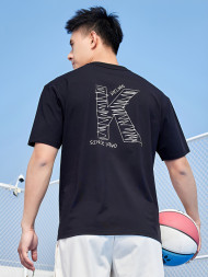 Футболка KELME Round Neck Short Sleeve T-Shirt Black
