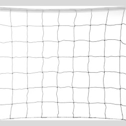 Сетка волейбольная ONLYTOP, с тросом, нить 2 мм, 9,5х1 м