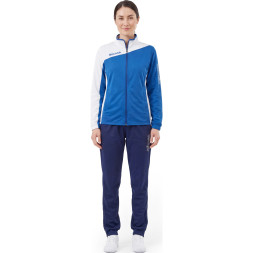 Костюм спортивный жен. MIKASA MT636/751-025-L, р. L, 100% полиэстер,  сине-белый