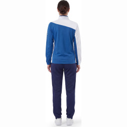 Костюм спортивный жен. MIKASA MT636/751-025-L, р. L, 100% полиэстер,  сине-белый