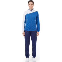Костюм спортивный жен. MIKASA MT636/751-025-L, р. L, 100% полиэстер,  сине-белый