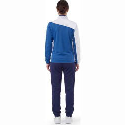 Костюм спортивный жен. MIKASA MT636/751-025-L, р. L, 100% полиэстер,  сине-белый