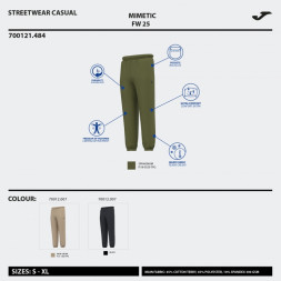 PANTALÓN LARGO MIMETIC  