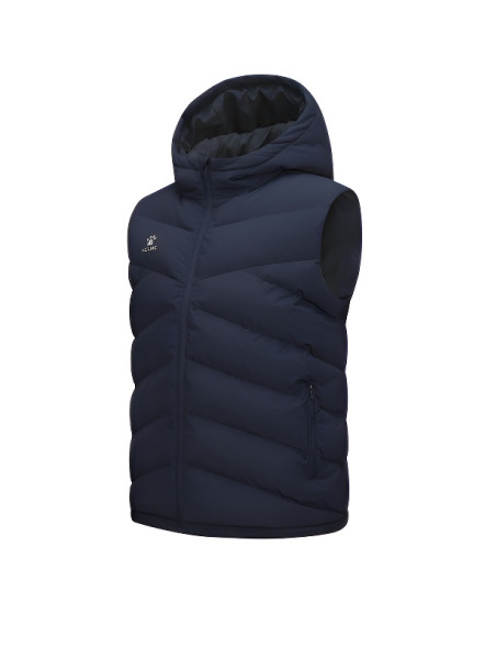 Жилет KELME Hooded Cotton Vest Dark Blue