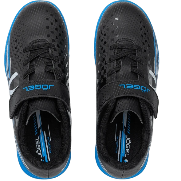 Бутсы многошиповые JOGEL Evofly TF Talant Black/blue, детский
