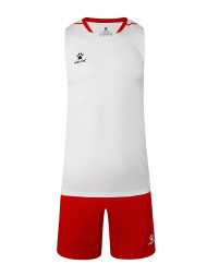 Волейбольная форма KELME Training Suit (White/Red)