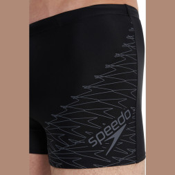 Плавки SPEEDO Eco Medley Logo Swim boxer, 8-1135415452, р 30 российский размер 46, полиамид, полиэст, элас, черный
