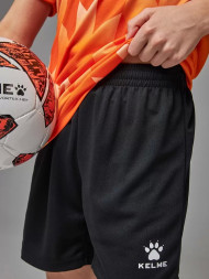 Детская футбольная форма KELME Short-Sleeved Football Suit (Orange/Black)