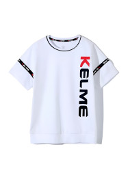 Детская футболка KELME Boys Short Sleeve T-Shirt White