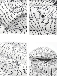 Пуховик KELME Short Down Jacket (White/Black)