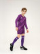 Детский комплект (лонгслив, шорты) KELME Long Sleeve Goalkeeper Suit Violet