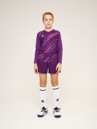 Детский комплект (лонгслив, шорты) KELME Long Sleeve Goalkeeper Suit Violet
