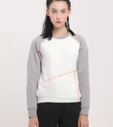 Свитшот KELME Pullover Sweater (White/Grey)