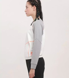 Свитшот KELME Pullover Sweater (White/Grey)