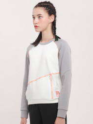 Свитшот KELME Pullover Sweater (White/Grey)