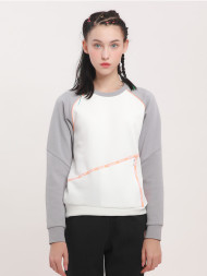 Свитшот KELME Pullover Sweater (White/Grey)