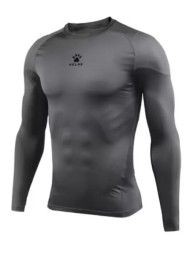 Термобелье (верх) KELME Men's Long Sleeve Tights Dark Grey