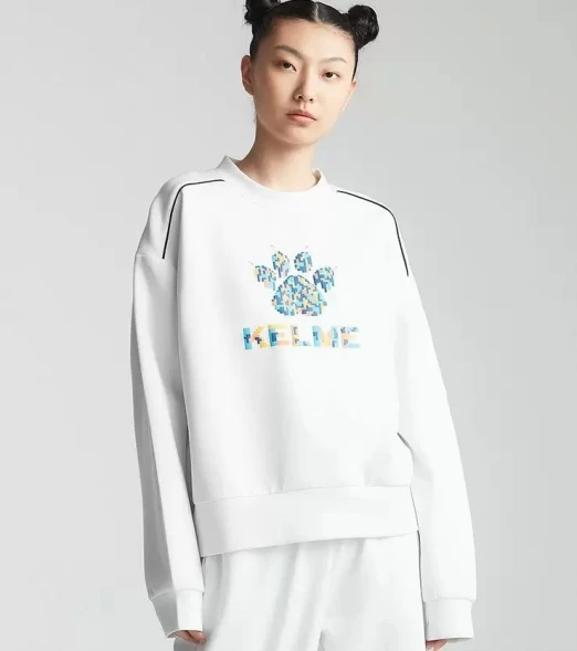 Свитшот KELME Round Neck Sweater White