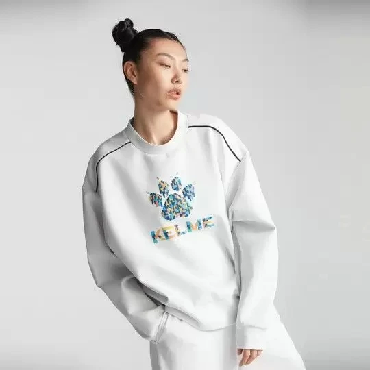 Свитшот KELME Round Neck Sweater White