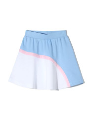 Детская юбка KELME Girls Knitted Short Skirt (Light Blue/White)