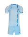 Футбольная форма KELME Short-Sleeved Football Suit Light Blue