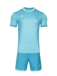 Футбольная форма KELME Short-Sleeved Football Suit Light Blue