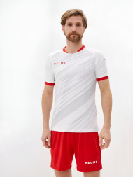 Футбольная форма KELME S/S Football Set (White/Red)