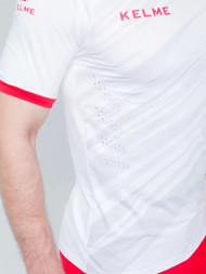 Футбольная форма KELME S/S Football Set (White/Red)