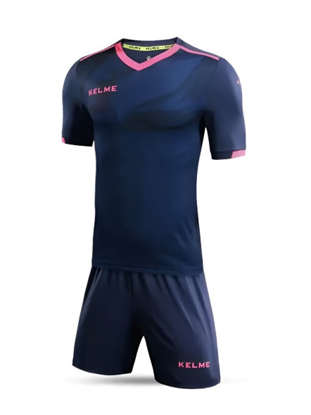 Футбольная форма KELME Short Sleeve Football Set Dark Blue
