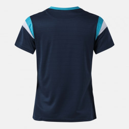 ФУТБОЛКА С КОРОТКИМ РУКАВОМ TERRA ТЕМНО-СИНИЙ ТУРКУАЗНЫЙ ФЛУОРЕСЦЕНТНЫЙ