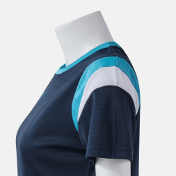 ФУТБОЛКА С КОРОТКИМ РУКАВОМ TERRA ТЕМНО-СИНИЙ ТУРКУАЗНЫЙ ФЛУОРЕСЦЕНТНЫЙ