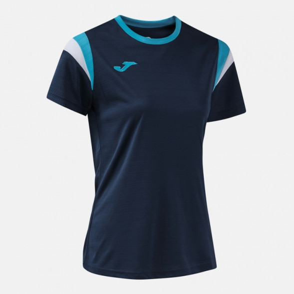 ФУТБОЛКА С КОРОТКИМ РУКАВОМ TERRA ТЕМНО-СИНИЙ ТУРКУАЗНЫЙ ФЛУОРЕСЦЕНТНЫЙ