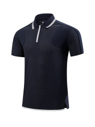 Футболка KELME Short-sleeved Polo Shirt Dark Blue