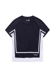 Футболка KELME Round Neck Short Sleeve T-Shirt Blue