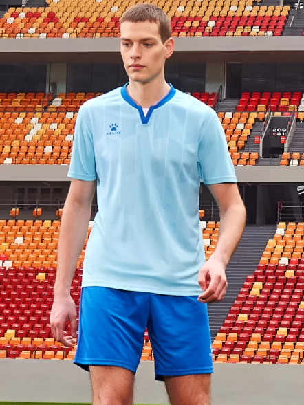 Футбольная форма KELME Football Suit (Light Blue/Blue)