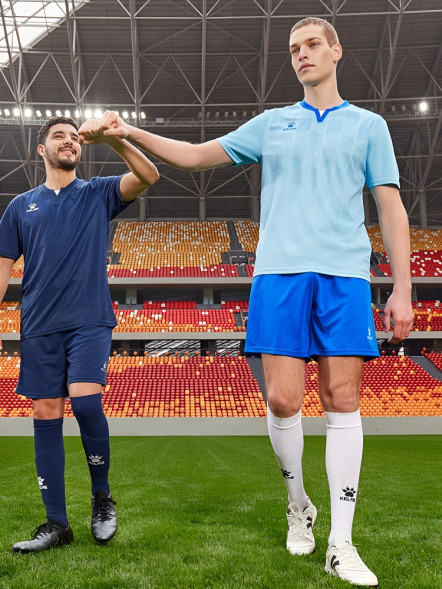 Футбольная форма KELME Football Suit (Light Blue/Blue)