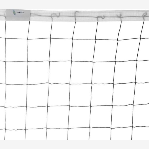 Сетка для волейбола, 9,5х1 м, нить 2,8 мм, ячейки 100х100 мм, цвет белый