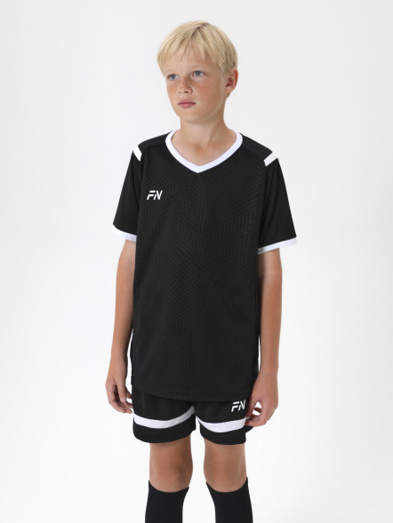Детская футбольная форма FN Spirit Kid (Black/White)