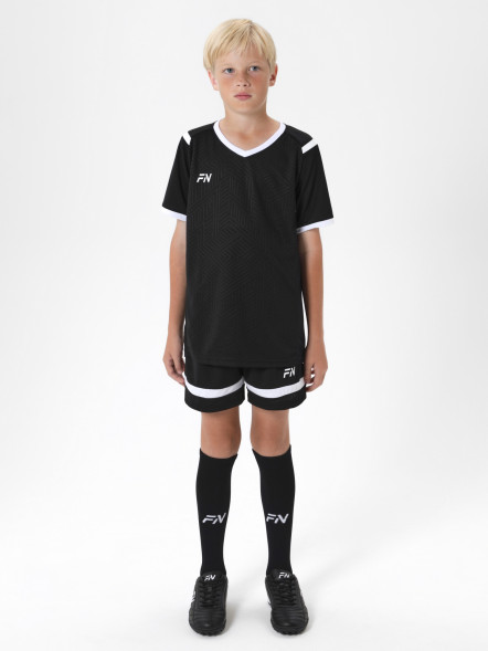 Детская футбольная форма FN Spirit Kid (Black/White)