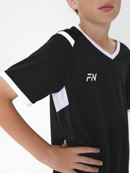 Детская футбольная форма FN Spirit Kid (Black/White)