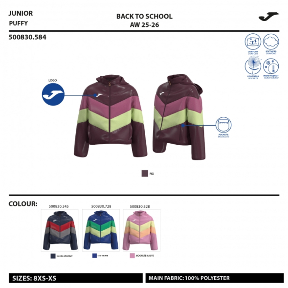 ANORAK KIDS CAMP AZUL