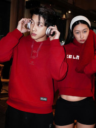 Свитшот KELME Hooded Sweatshirt Red