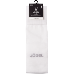 Гольфы футбольные JÖGEL CAMP BASIC SLEEVE SOCKS, белый/серый