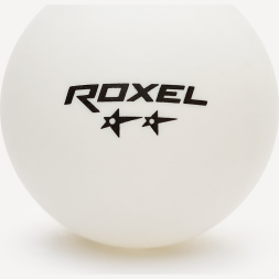 Мяч для настольного тенниса Roxel 2* Swift, белый, 6 шт.